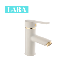 Lara Beyaz Mix Lavabo Bataryası